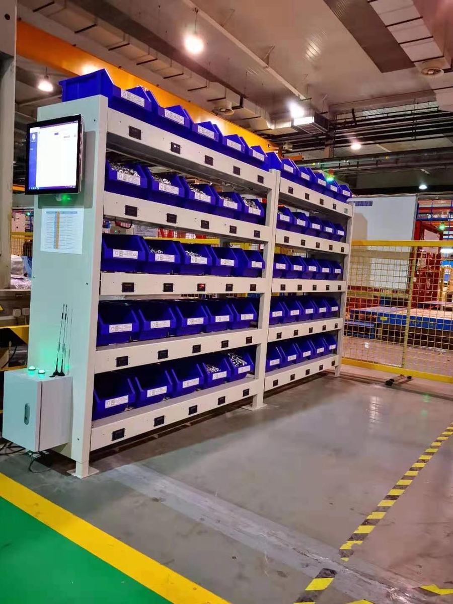 Smart shelves deployed at ABB, Tianjin