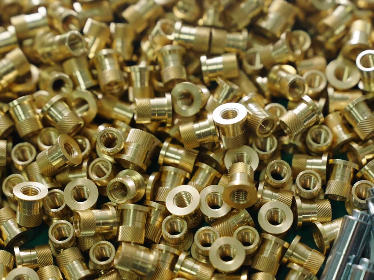Custom brass fasteners